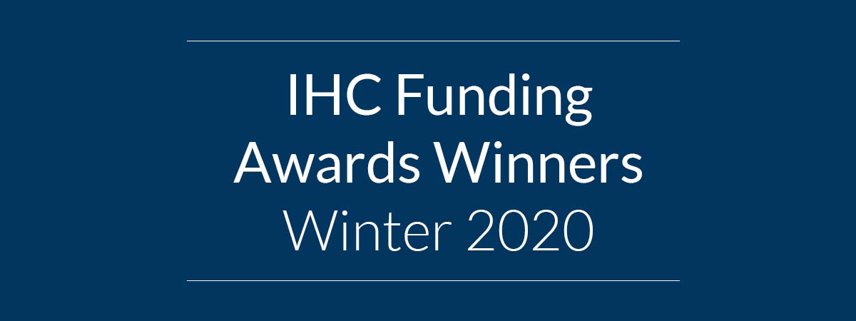 Funding Awards Winners Winter 2020