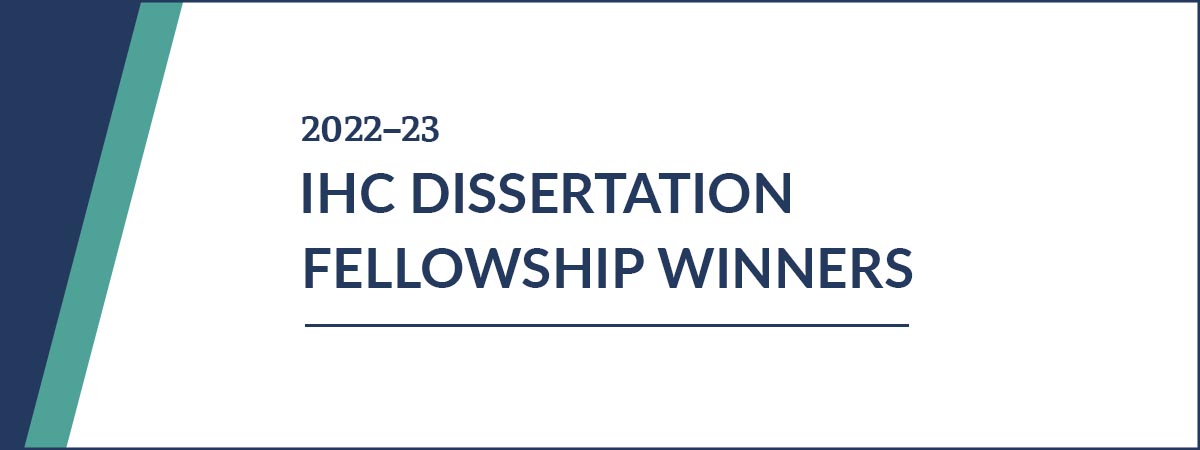 dissertation fellowship 2022