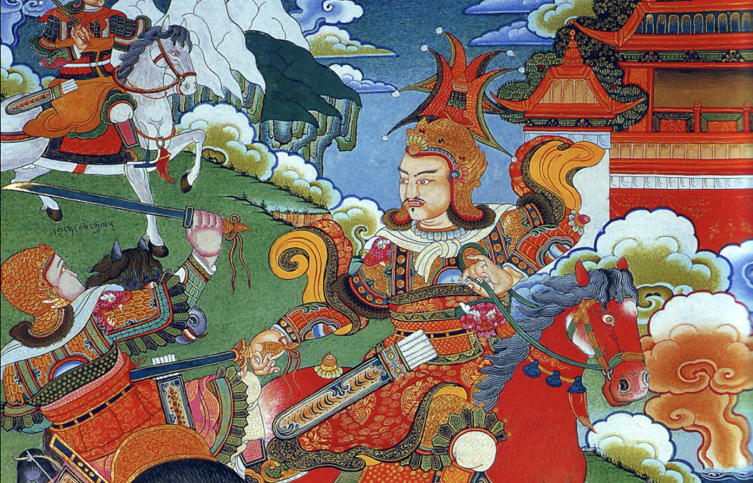 Tibetan children's book illustration